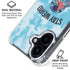Disney Lilo and Stitch Stay Weird iPhone 16 Clear Case